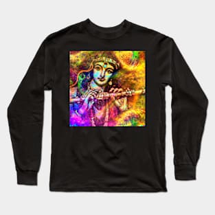 God Krishna Long Sleeve T-Shirt